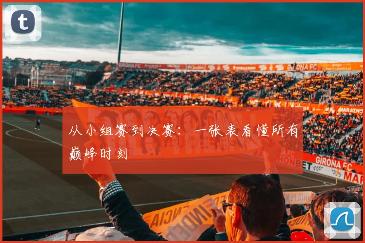 从小组赛到决赛：一张表看懂所有巅峰时刻